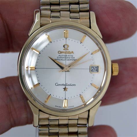 omega constellation 1960 precio|vintage omega constellation wrist watch.